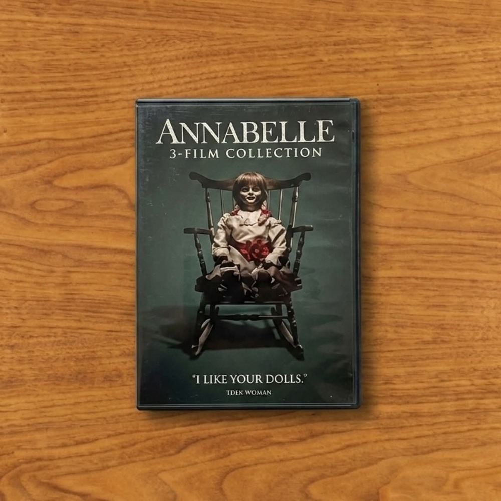 NEW DVD Annabelle 3-Film Collection with slipcover Triple Feature Horror